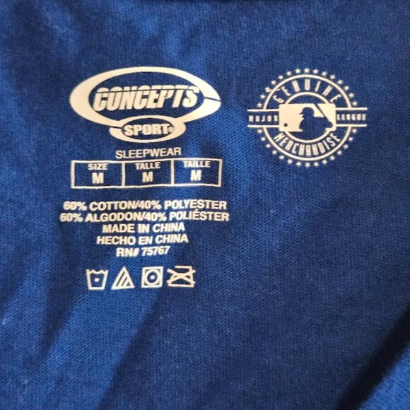 Medium Kansas City Royals Blue and Gold short sleeve Vneck tshirt - Picture 4 of 4